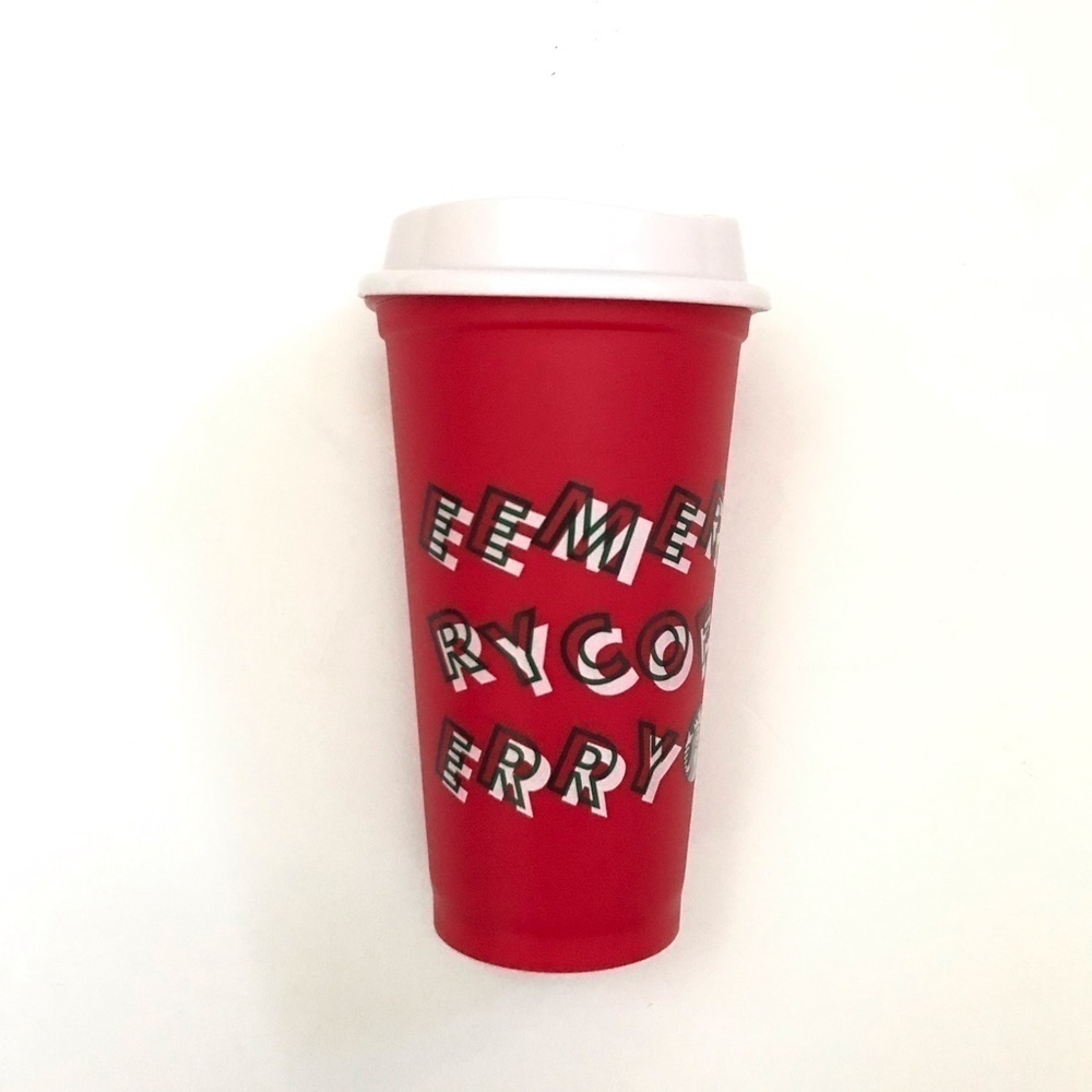 Starbucks Merry Coffee Reusable Cup Limited Ed '19
